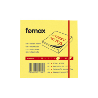 - Blok samoljepljivi 75 x 75mm Fornax neon žuti