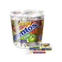 BOMBON MENTOS MINI FRUIT NATURAL 10,5G 120/1 P-2