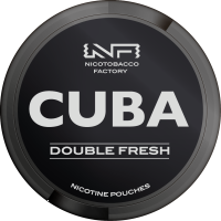Nikotinska vrećica Cuba Black Double Fresh 43 mg