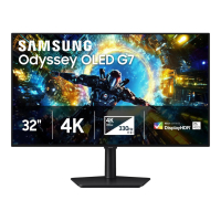 Samsung 32" Odyssey G7 OLED4K 165Hz/FHD 330Hz,0.03ms,DPHDMI, HAS, Tilt, Swivel, Pivot