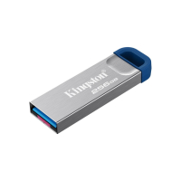 Kingston FD 256GB DTKN USB3.2 DataTraveler Kyson Stylish Capless Metal Case,220MB/s read