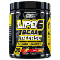 NUTREX LIPO 6 BCAA INTENSE FRUIT PUNCH 30 SERV