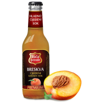 CIJEĐENI SOK OD BRESKVE 200ml PREMIUM KUĆA PRIRODE