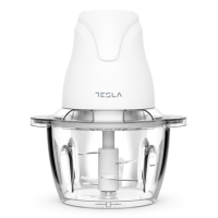 TESLA Sjeckalica FC302WSnaga 400 W; Kapacitet 1 L; 4 inox oštrice na 2 nivoa; staklena pos
