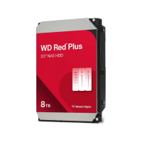 WD HDD 8TB SATA3 Red PlusIntelliPower 256MB,For NAS Systems