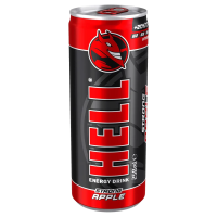 AKC. HELL ENER.DRINK 250ml SORT ( apple,grape,classic).
