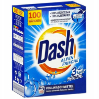DETERDŽENT ZA VEŠ U PRAHU ALPINE FRESH 100 PRANJA  Dash 6kg