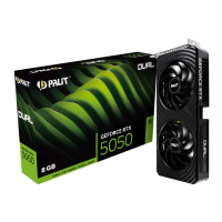 PALIT VGA 5050 Dual 8GB 8GB GDDR6, 128-bit,  3x DP, 1x HDMI