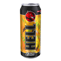 HELL ENERGY DRINK 500ml PEACH LEMON 12/1 P-1