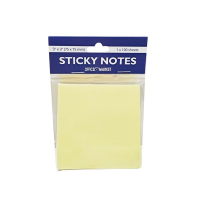 Post-it note blok 75mmx75mm OFFICE MARKET žuti