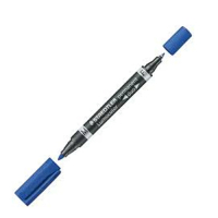 MARKER PERMANENTNI STAEDTLER OBOSTRANI 348-3 PLAVI