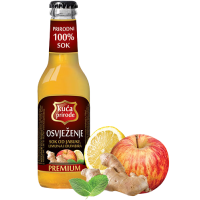 PRIRODNI SOK 100% OSVJEŽENJE 200ml PREMIUM KUĆA PRIRODE 
