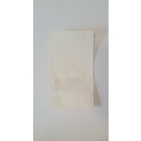 Bijela kraft vrećica Doypack 130x225 (35+35)