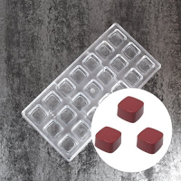 Plastični kalup za praline Kocka-C003