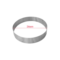 Okrugli inox kalup Fi 26xH7cm Karadag Metal