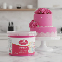 Karmelia Fondan 1 kg Fuksija