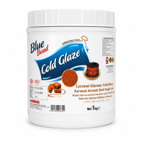 Blue Bead glazura sa šljokicama Karamel 1kg