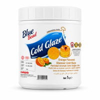 Blue Bead glazura sa šljokicama Narandža 1kg