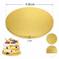 Lux podmetač zlatni fi 36cm