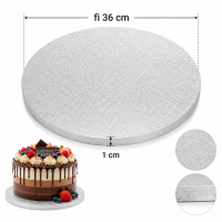 Lux podmetač srebreni fi 36cm