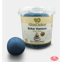 AltinDekor Fondan 1kg - Tamno Plavi