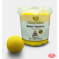AltinDekor Fondan 1kg - Žuti