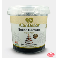 AltinDekor Fondan 1kg - Crni