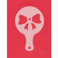 Plastični Šablon/Stencil - Mašna