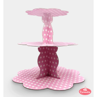 Stalak za Muffin - Roze tufnice
