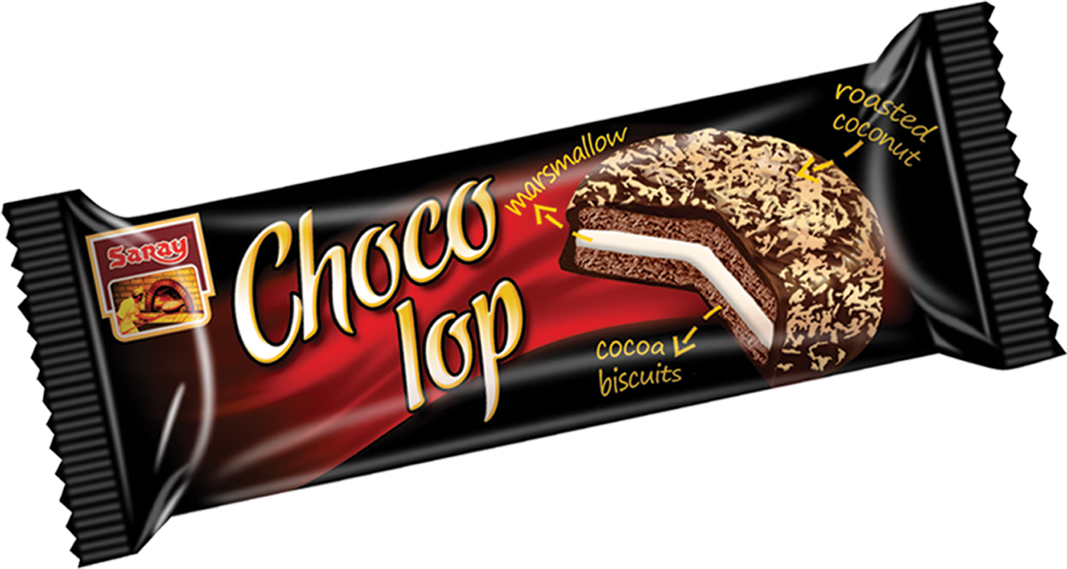 SARAY CHOCOLOP MARSH.BISKVIT SA KOKOSOM 50g 24/1 P-6