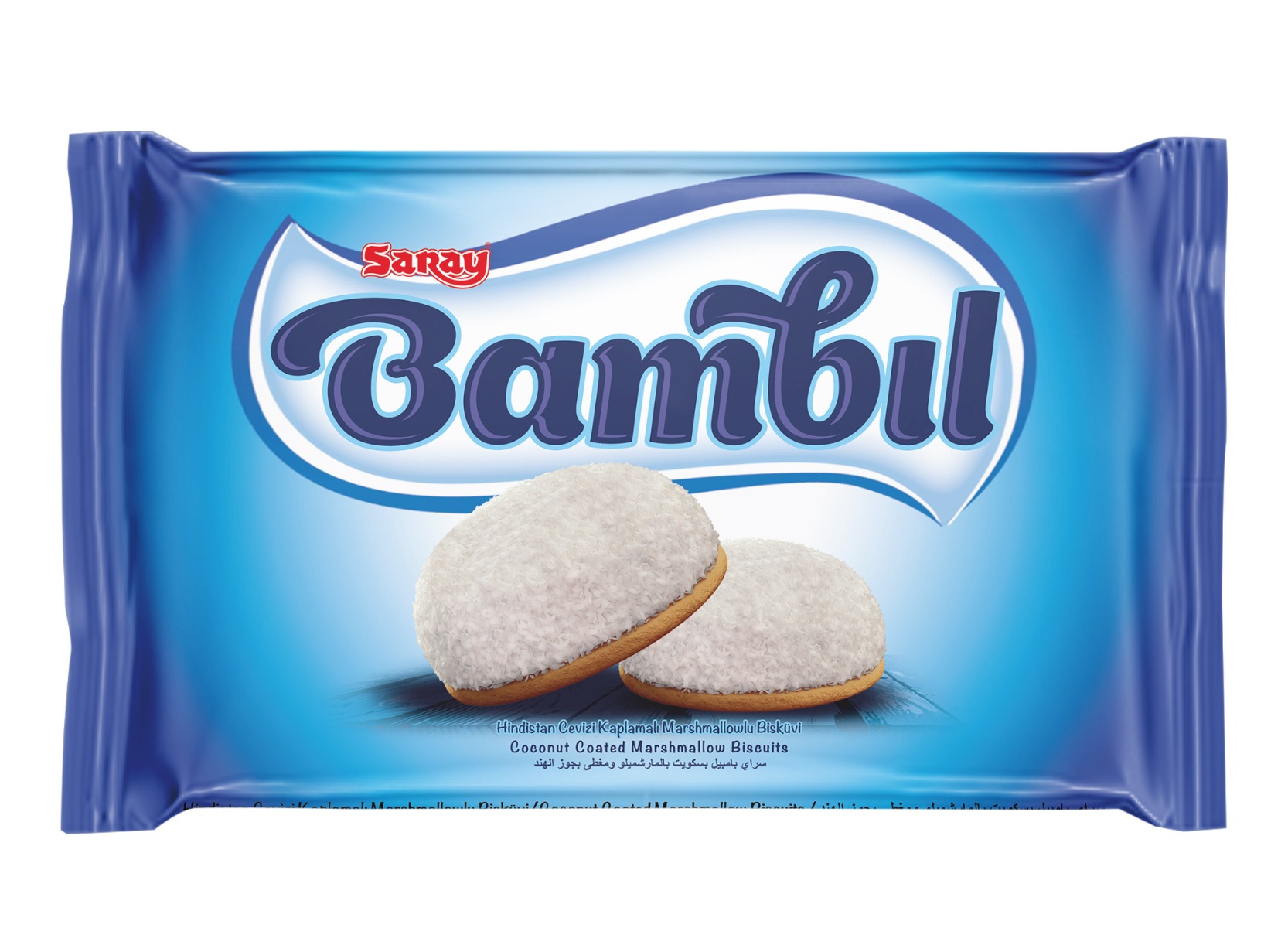 SARAY BAMBIL MARSHMALLOW BISKVIT SA KOKOSOM 100g P-24
