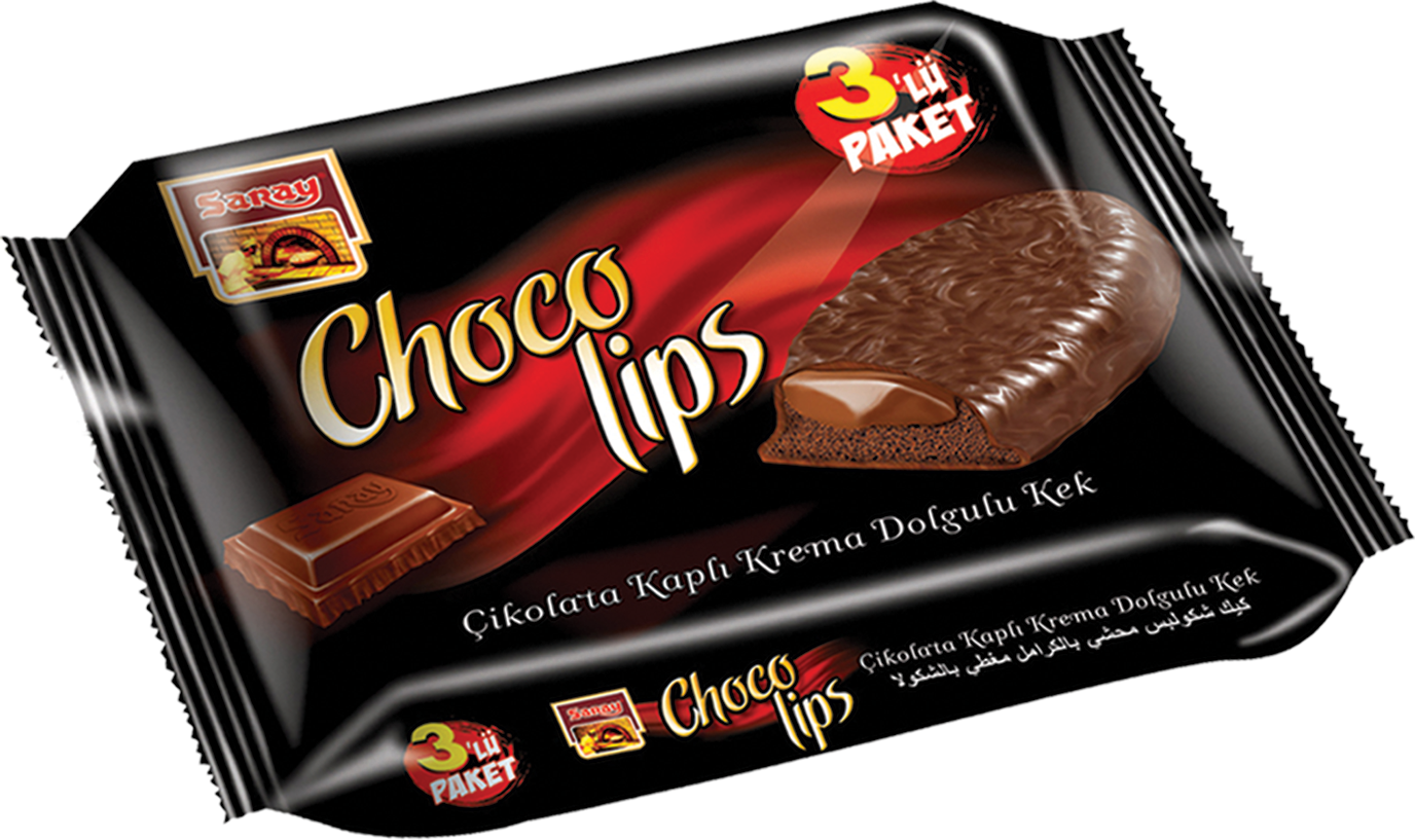 SARAY CHOCO LIPS BISKVIT MULTIPACK 3X25g P-16