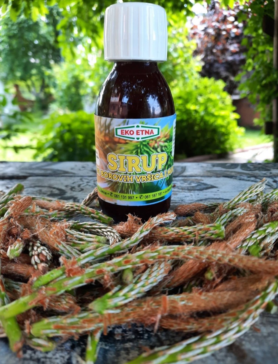 Borove vršice u medu - sirup - 100ml