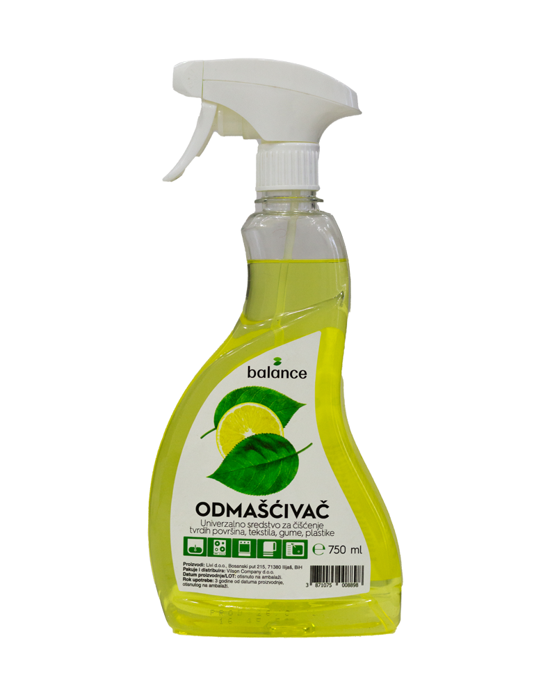 BALANCE odmašćivač 750ml 12/1