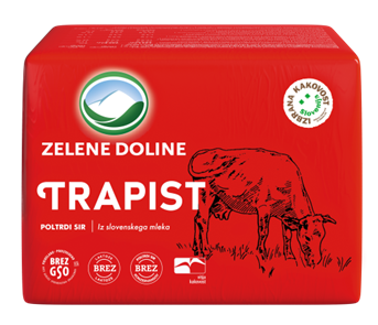 SIR TRAPIST 45%mm MALI cca 1,25kg Zelene Doline