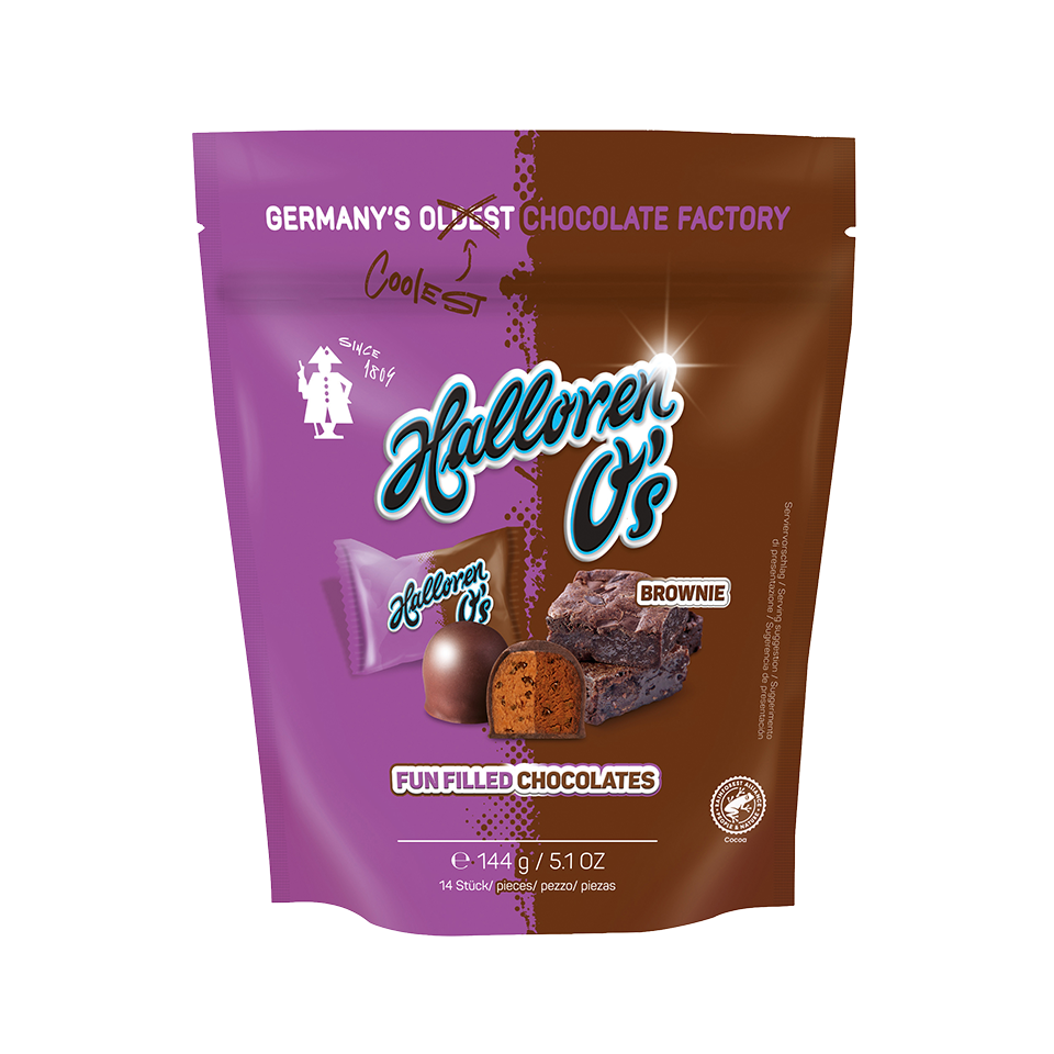 Halloren O’s Brownie 144g