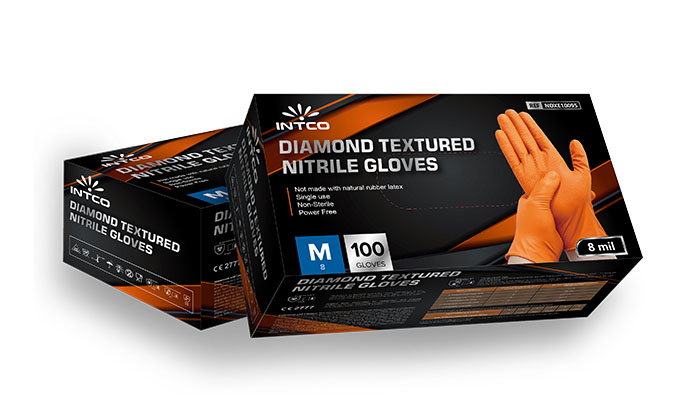 Nitril DIAMOND ojačane rukavice XL 100/1