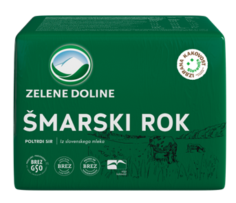 SIR ŠMARSKI ROK 25%mm MALI cca 1,25kg Zelene Doline