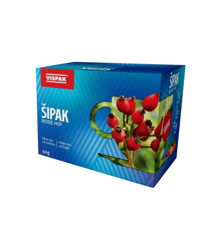 ČAJ ŠIPAK neto 50g-N Vispak