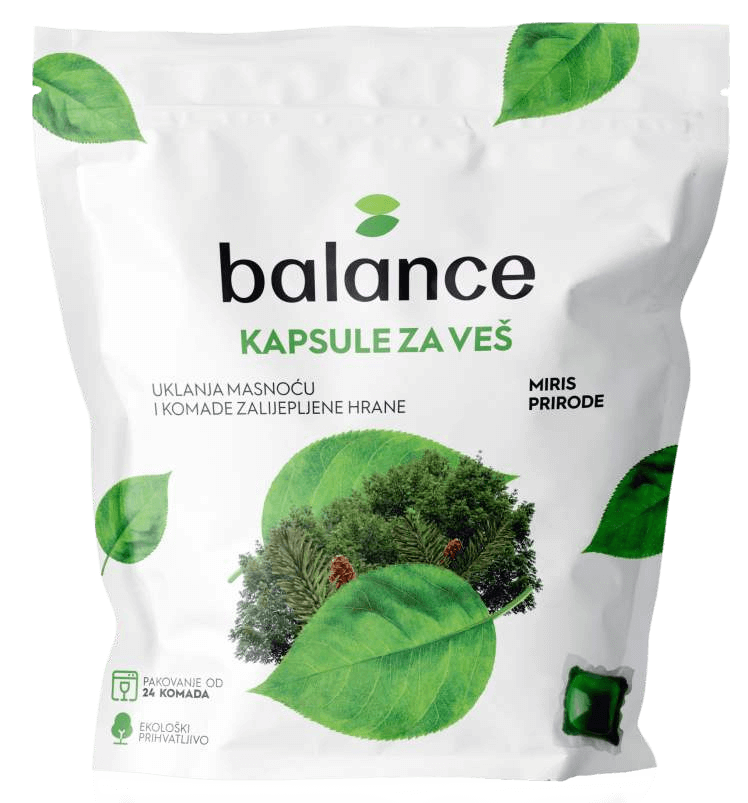 BALANCE kapsule za veš MIRIS PRIRODE 24kom. 20/1