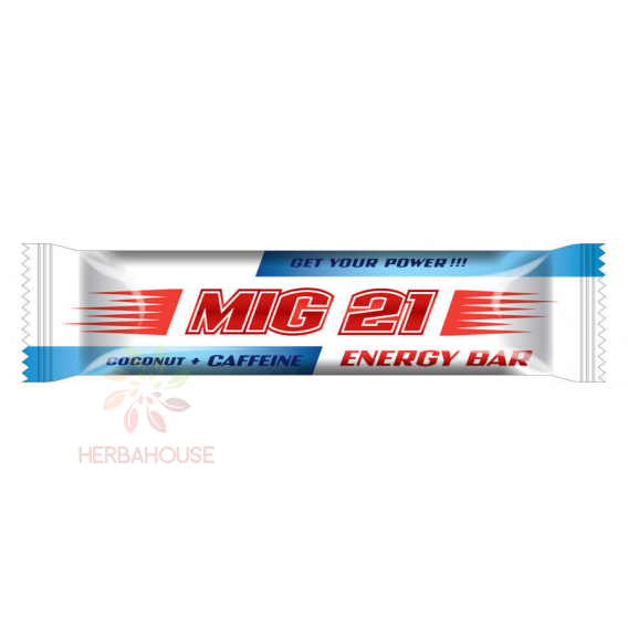 MIG 21 KOKOS+KOFEIN ENERGY BAR 55g P-30