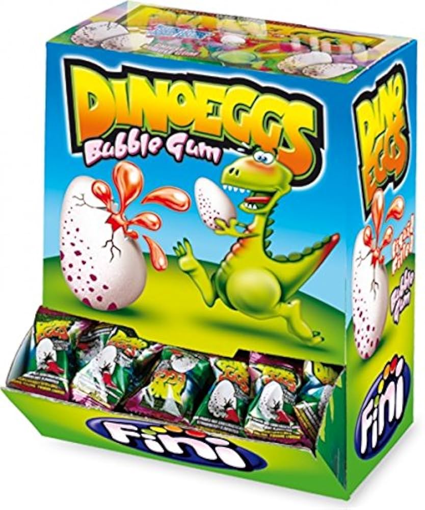 ZVAKACA GUMA DINO EGGS 200/1 P-6