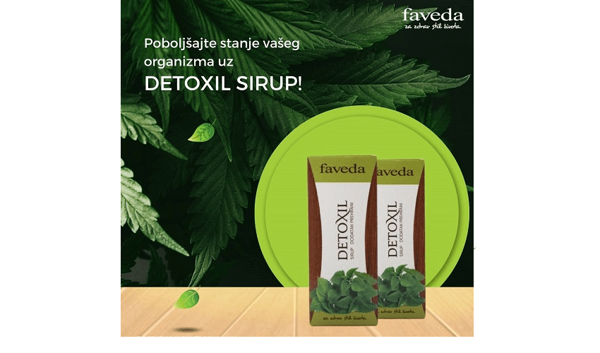 DETOXIL SIRUP-detoksacija organizma, pobljšanje krvne slike