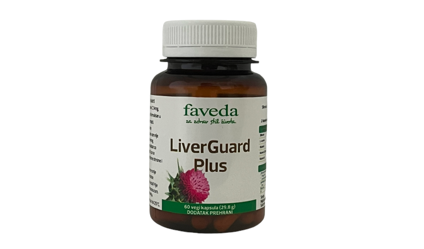 LIVERGUARD PLUS - Podrška Zdravlju Jetre i Metabolizmu Masti