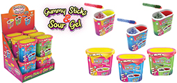COCCOCANDY GUMMY STICKS-GEL 50 GR. x 12 KOMADA