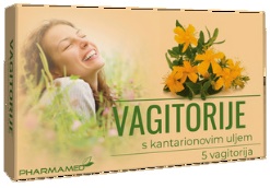 PHARM. VAGITORIJE S KANTARION ULJEM A 5 kom.