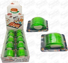 SUSHI MARSHMALLOW GUMMY GREEN 15 GR. x 20 KOMADA