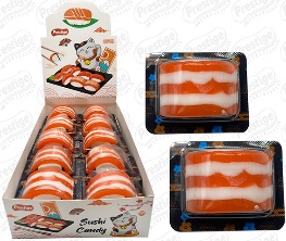 SUSHI MARSHMALLOW GUMMY ORANGE 15 GR. x 20 KOMADA
