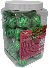 SLIM WATERMELON GUMMY CANDY 10 GR. x 50 KOMADA