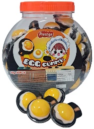 SLIM EGG  GUMMY CANDY 10 GR. x 50 KOMADA